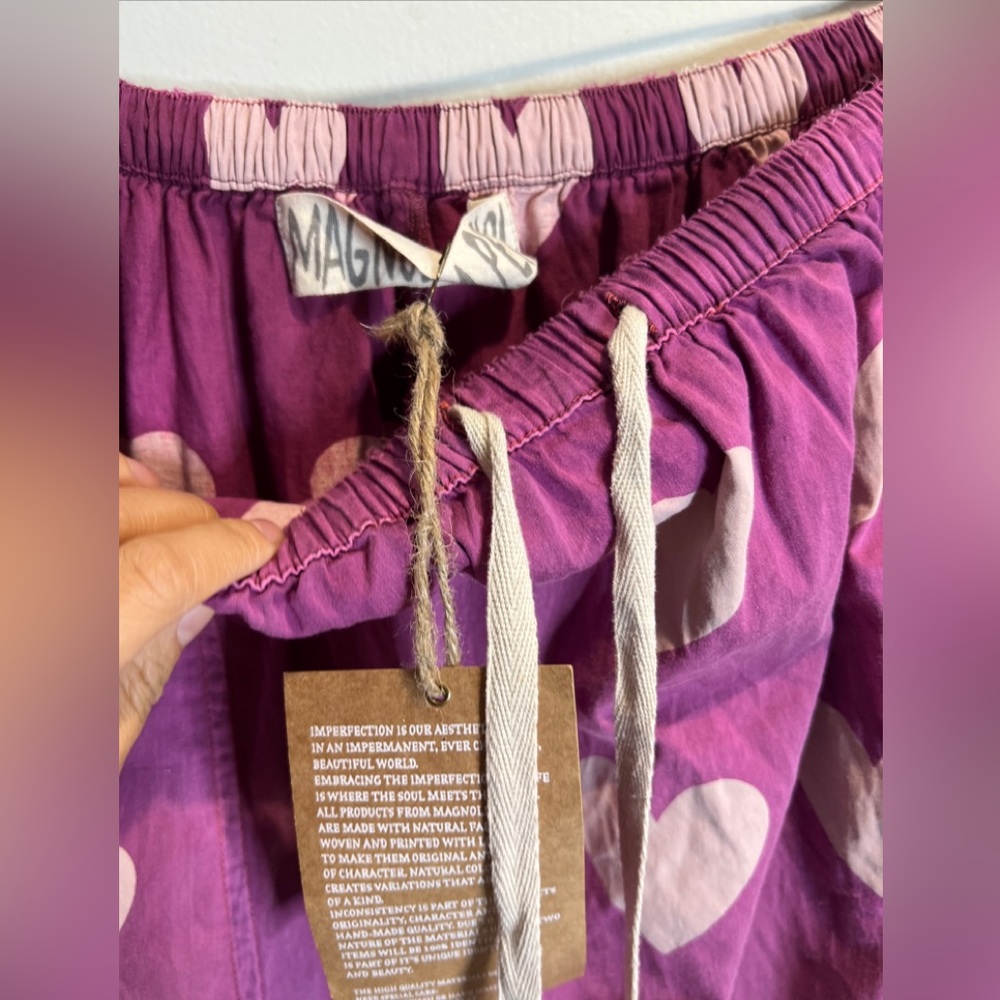 Magnolia Pearl dark pink Heart Pants - Picture 4 of 6